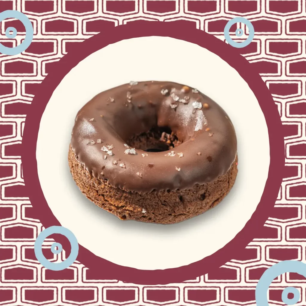 Donut au chocolat fondant
